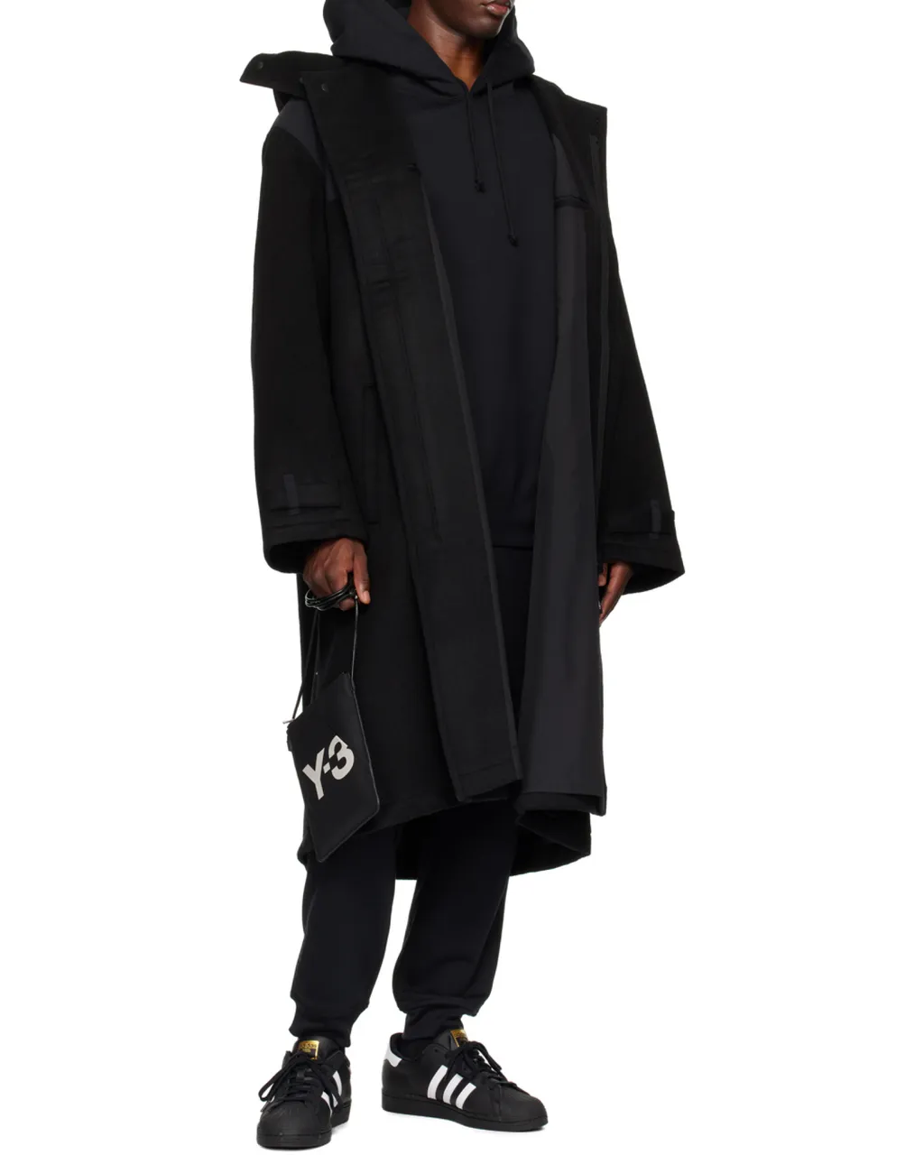 Y-3 Fl Drawstring Hoodie