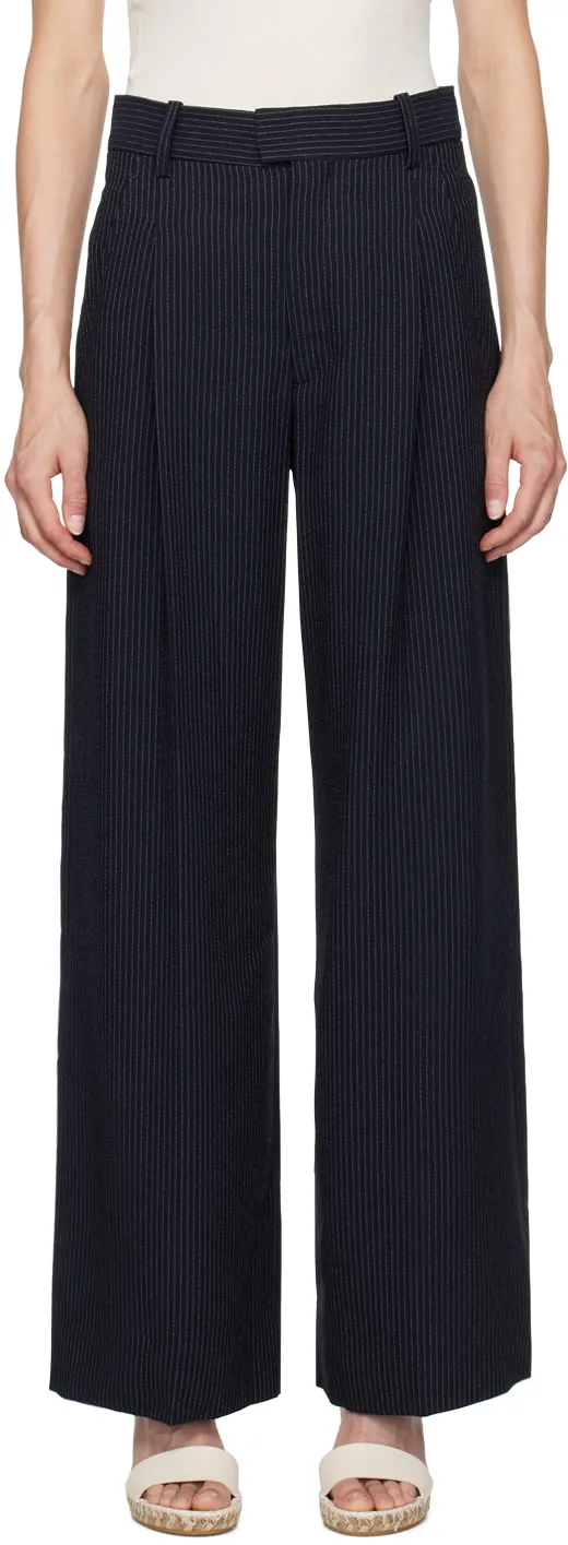 Isabel Marant Romina High-Waisted Wide-Leg Pants