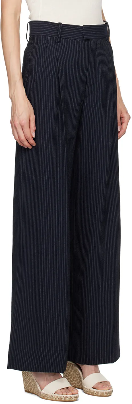 Isabel Marant Romina High-Waisted Wide-Leg Pants