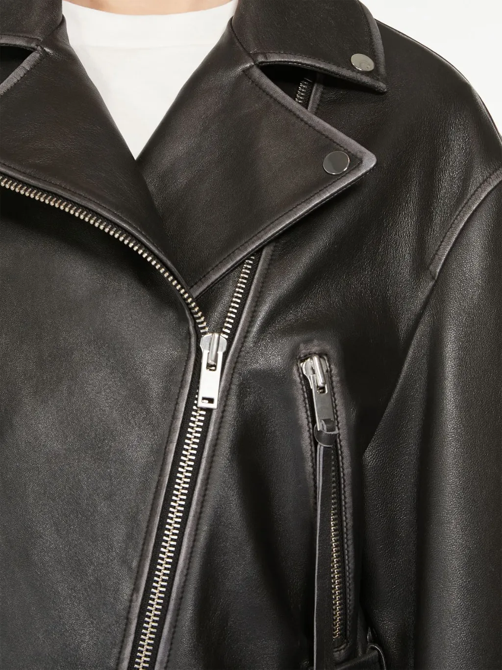 Weekend Max Mara Zip Detailed Belted Jacket