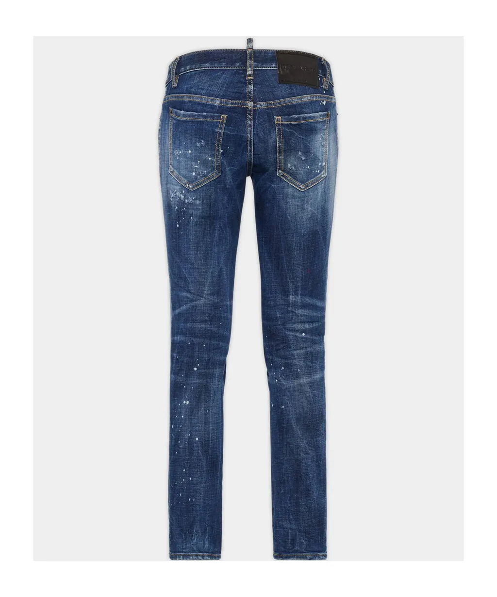 Dsquared2 Distressed Cropped Jeans