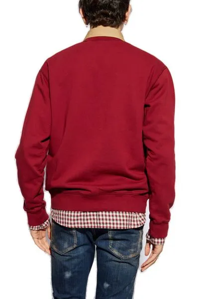 Dsquared2 Logo Printed Crewneck Sweatshirt