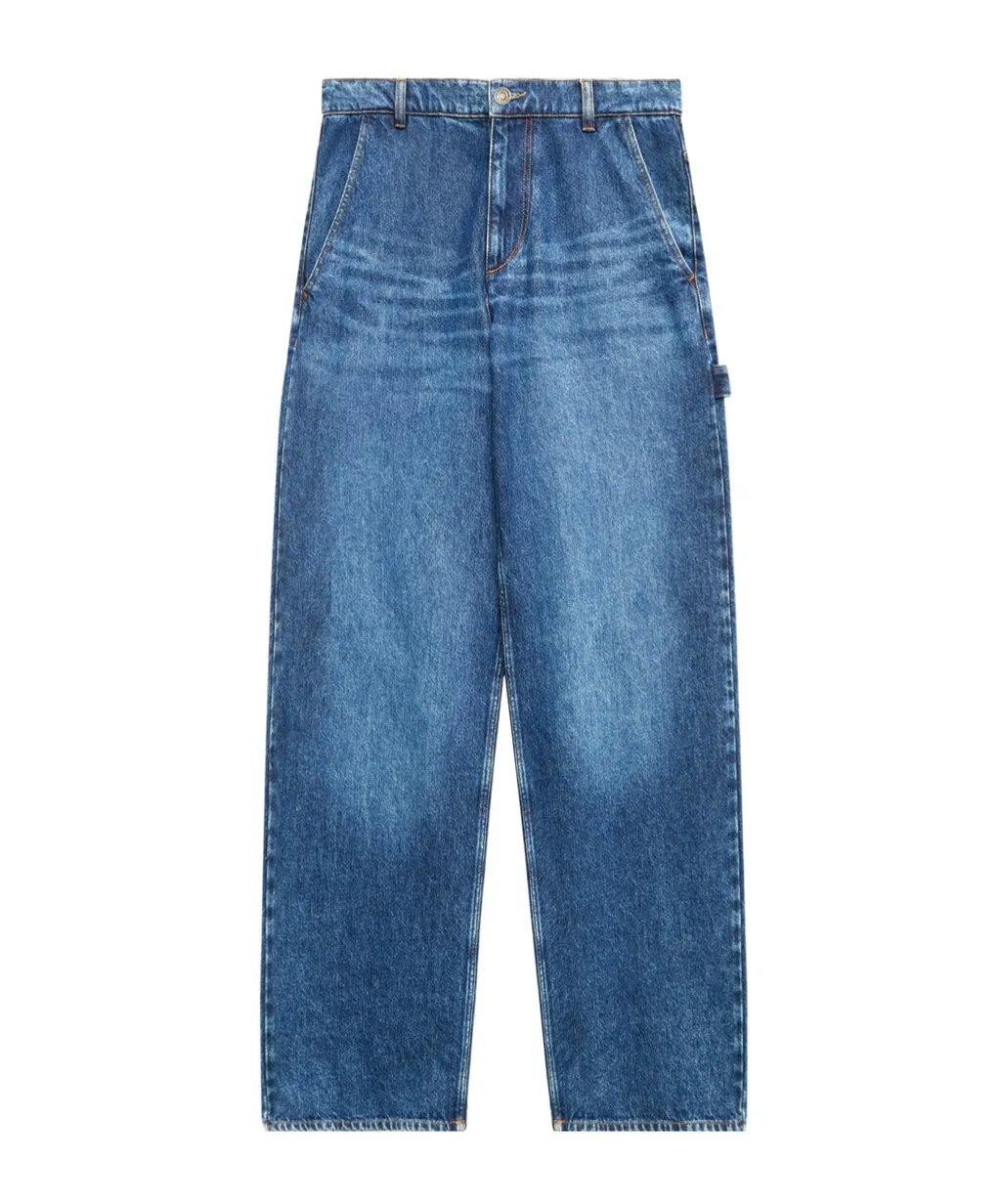 Isabel Marant ÉToile Wide Leg Cargo Jeans