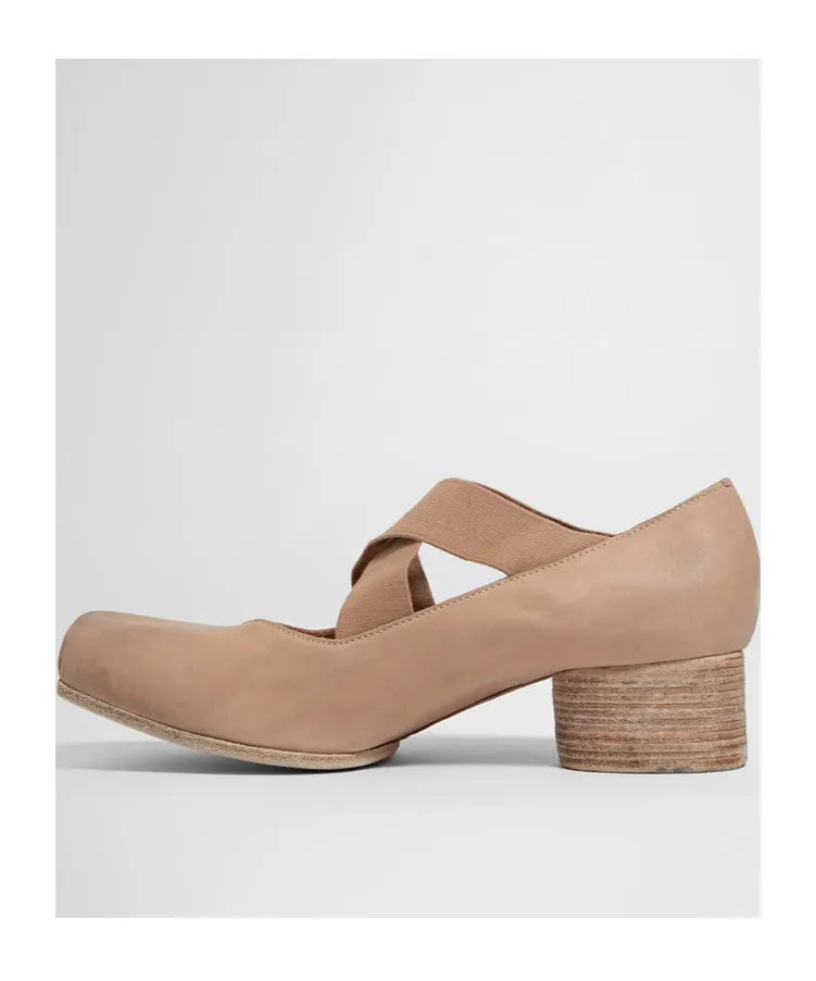 Mid-Heeled Ballet Shoes