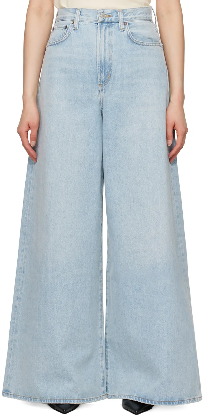 Agolde Nolan Wide Leg Jeans