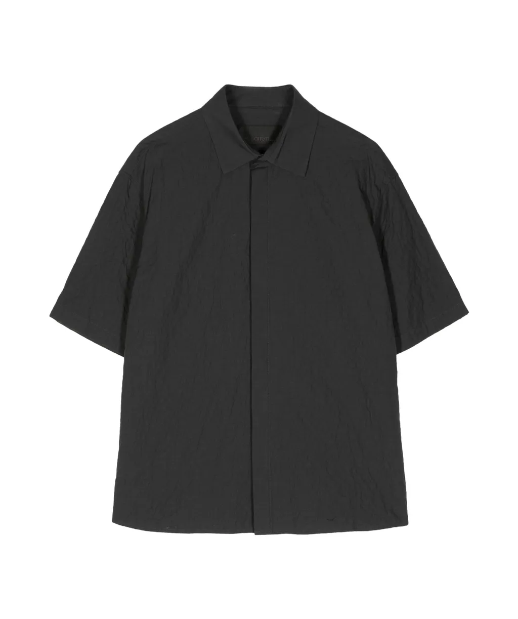 Crinkled Cotton Shirt