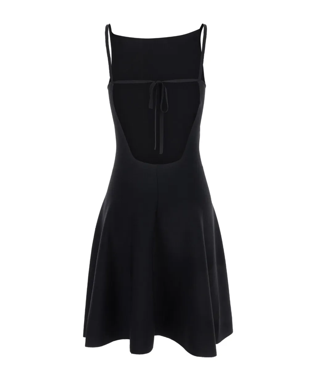 Lace-Up Dress