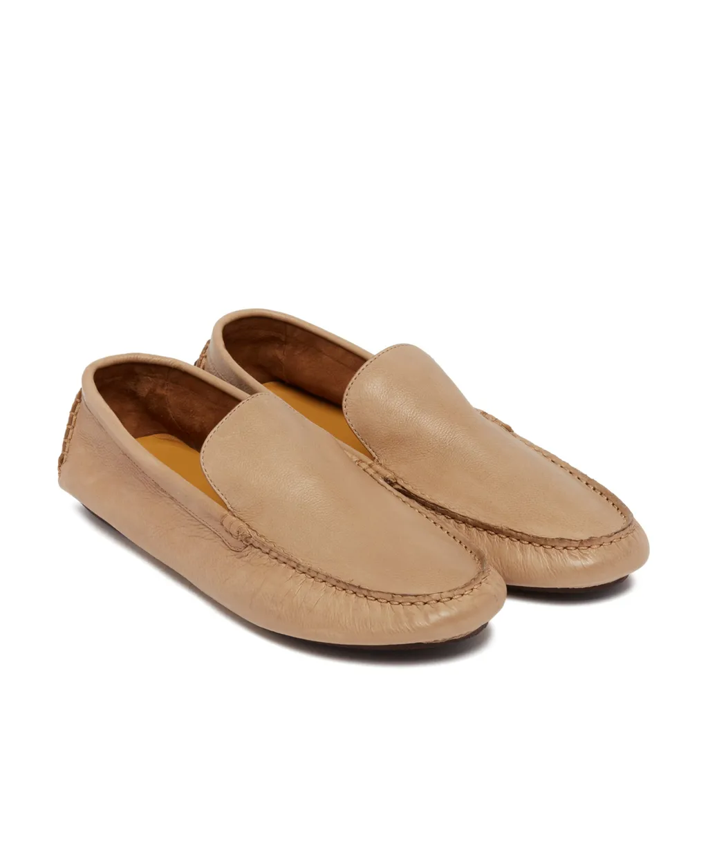 Round Head Loafer Shoes
