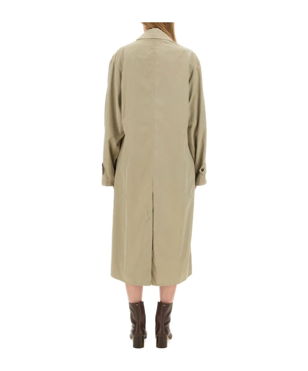 Maison Margiela Long Sleeved Trench Coat
