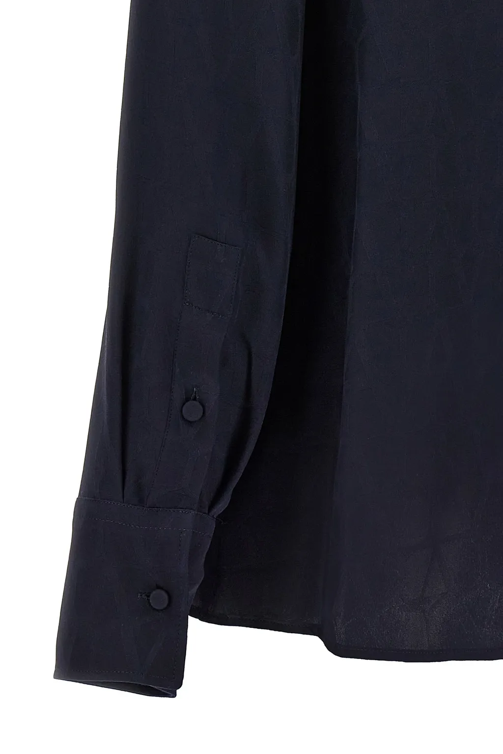 Valentino Toile Iconographe Jacquard Long-Sleeved Blouse