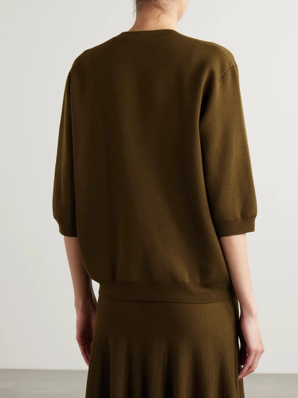 The Tedi Fine-Knit Cardigan