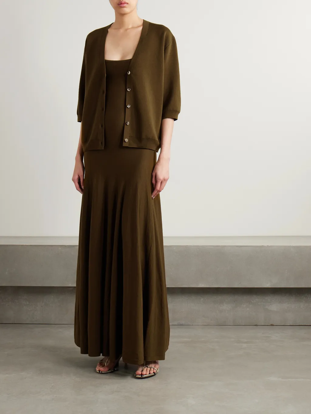 The Tedi Fine-Knit Cardigan