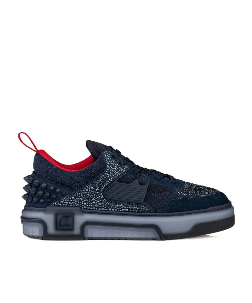 Christian Louboutin Astroloubi Strass Low-Top Sneakers