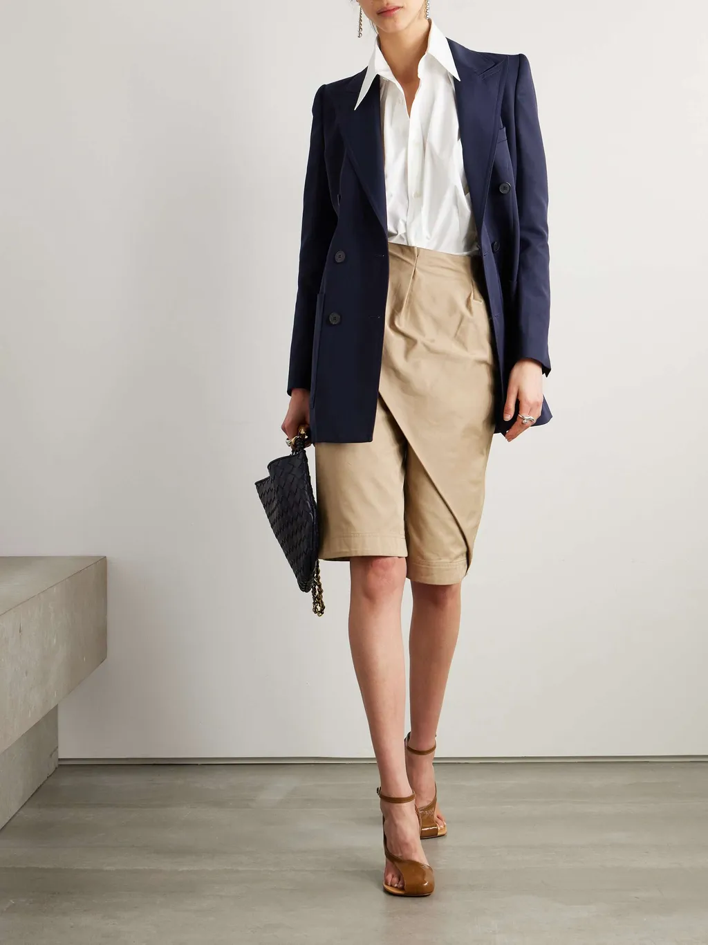 Long-Sleeved Blazer