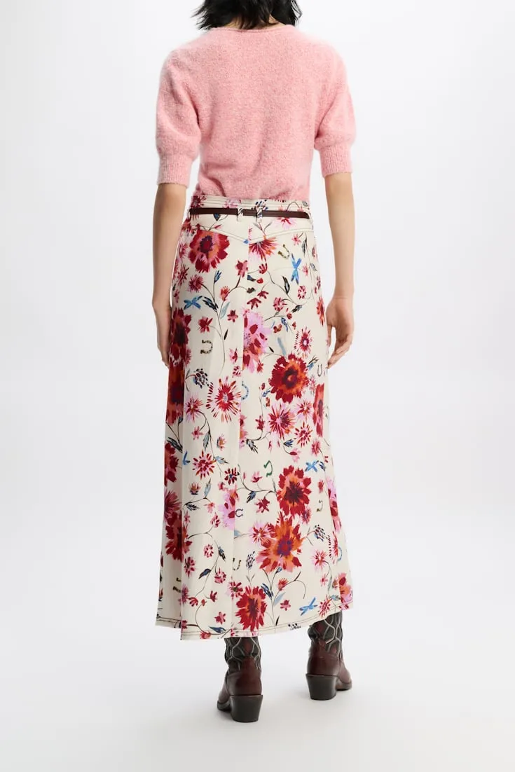 Brushed Fisherman's-Knit Top