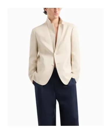 Long-Sleeved Suit Coat