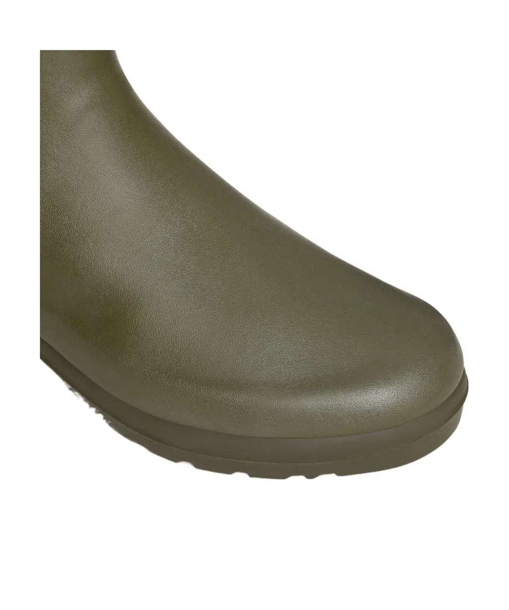 Mid Celine Rain Boots In Natural Rubber