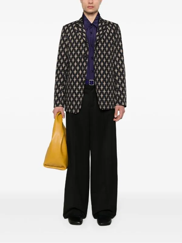 Long-Sleeved Blazer
