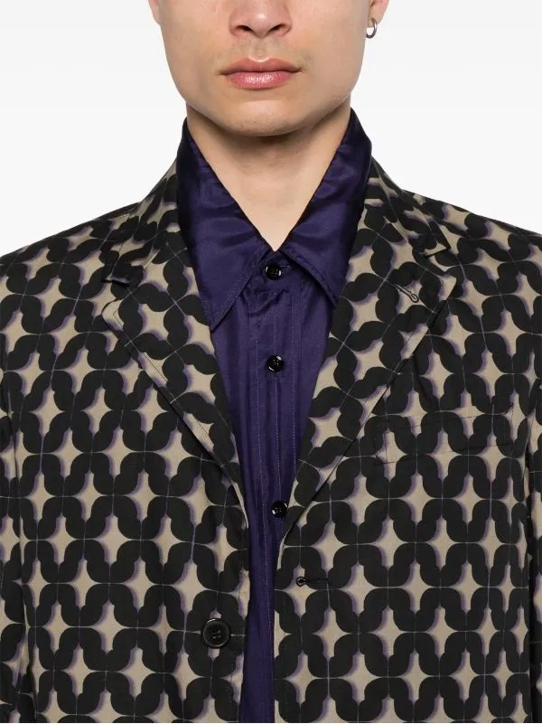Long-Sleeved Blazer