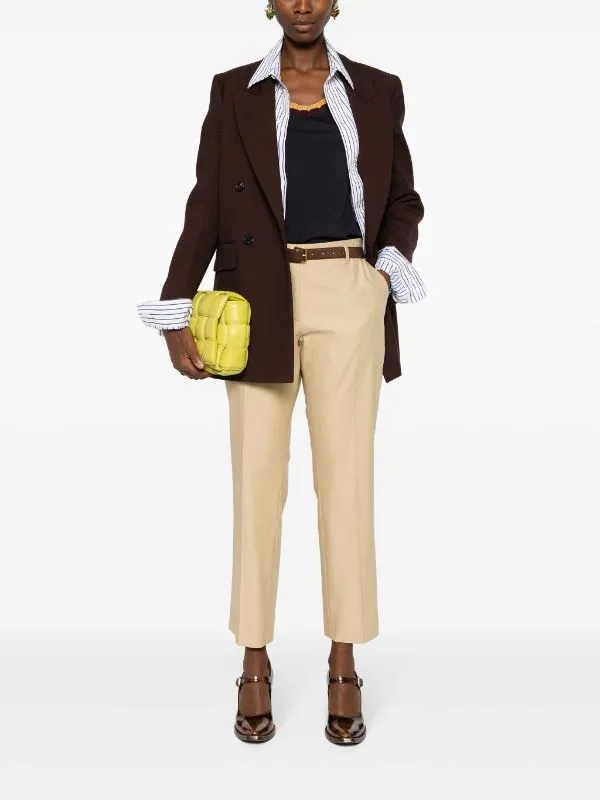 Casual Pants With Belt Loops