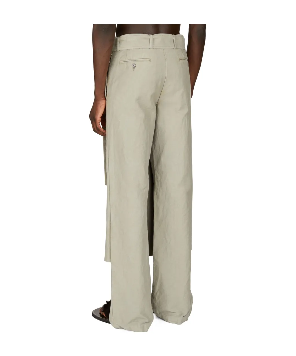 Wrap Casual Pants