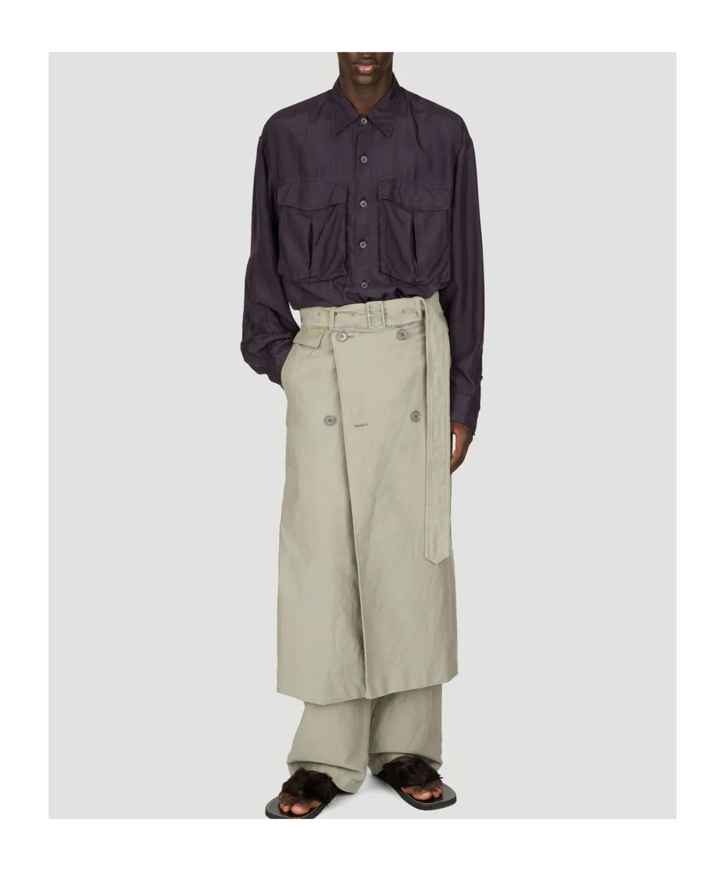 Wrap Casual Pants