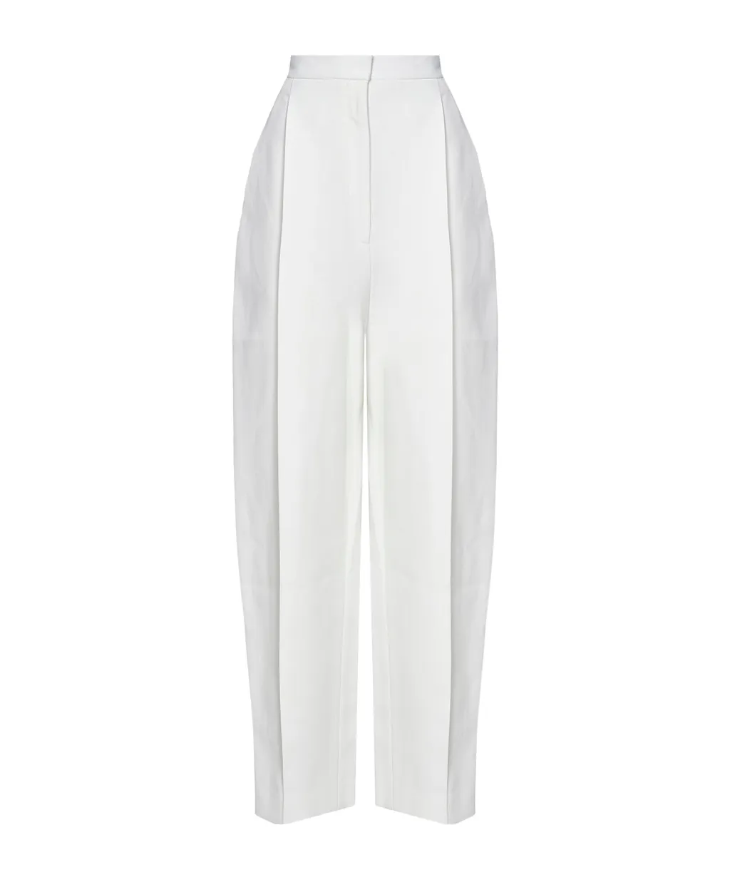 Front Pleated Casual Pants