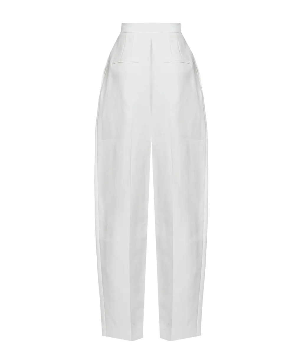 Front Pleated Casual Pants
