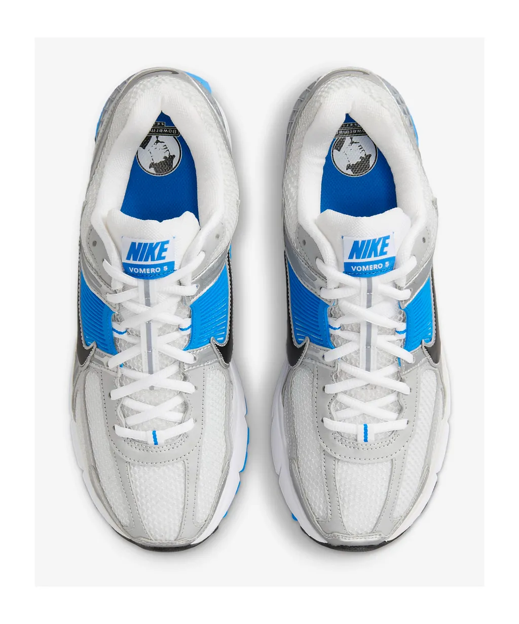 Zoom Vomero 5 Sneakers Metallic Silver/Photo Blue