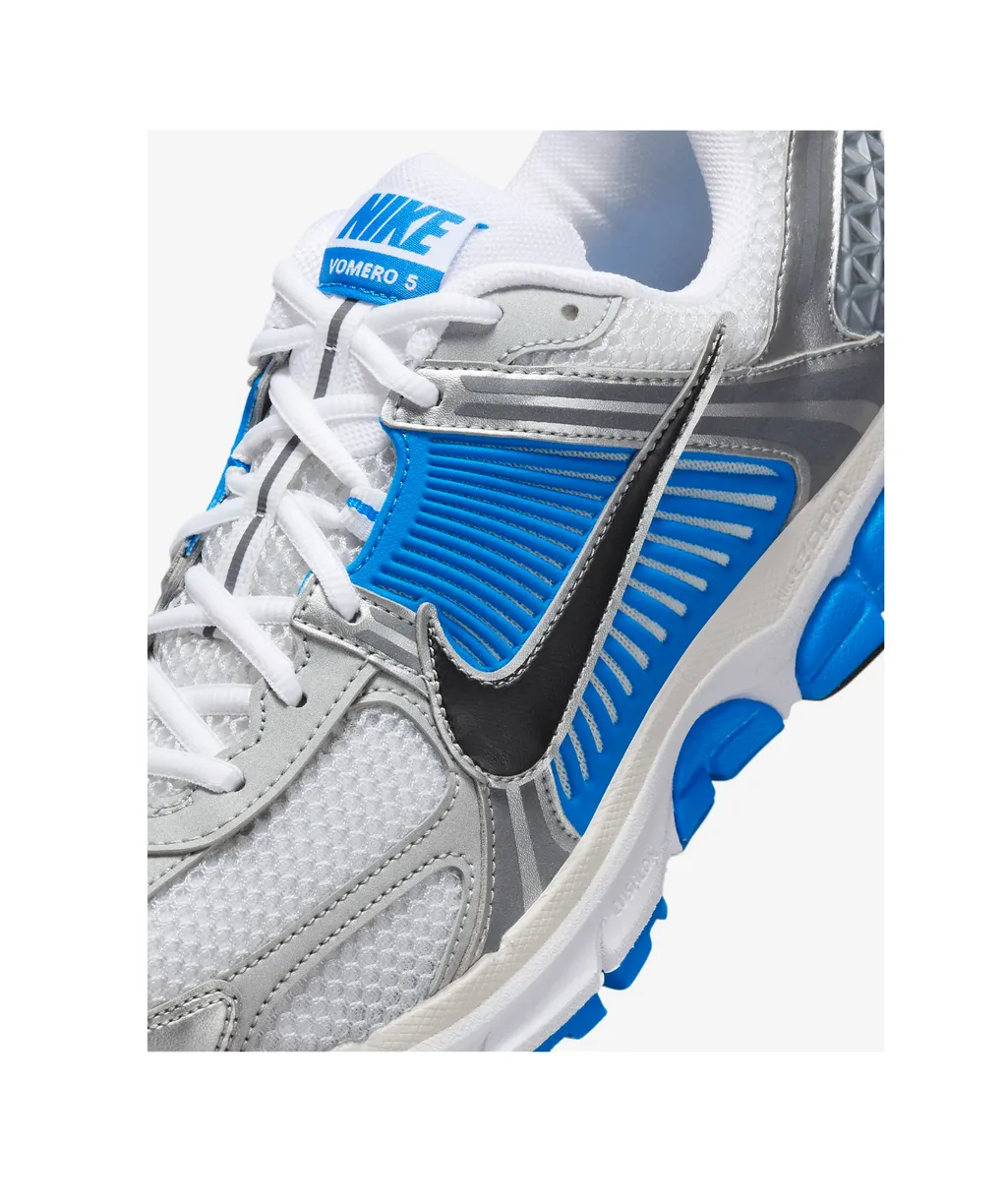 Zoom Vomero 5 Sneakers Metallic Silver/Photo Blue