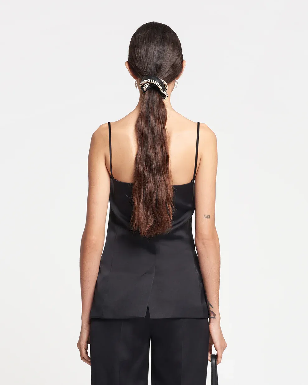 Nanushka Alessa Tailored Tech-Satin Vest