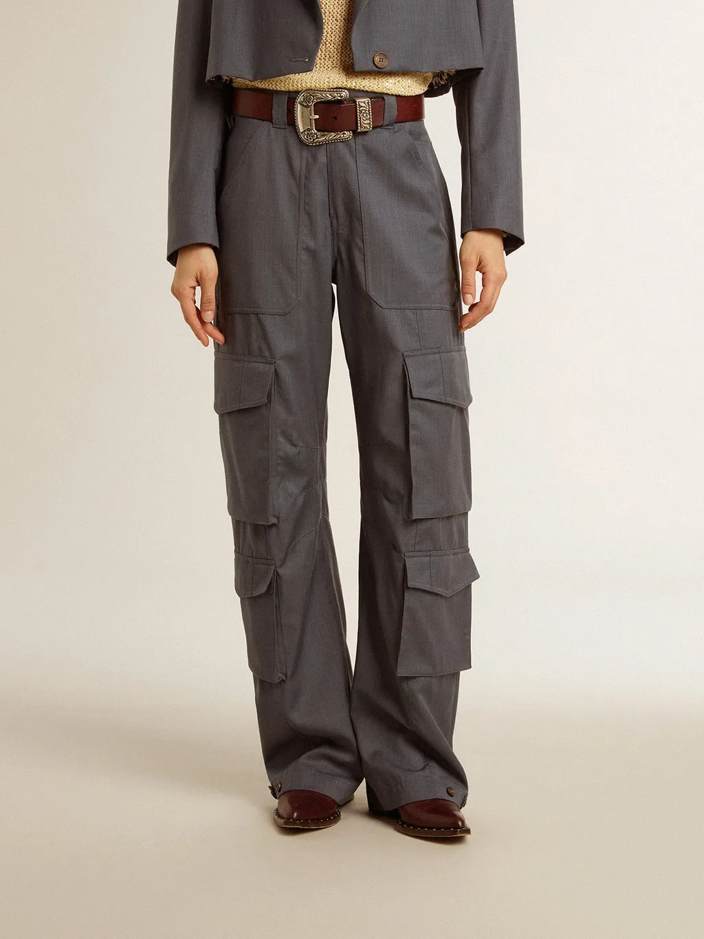 Golden Goose Deluxe Brand Straight-Leg Cargo Trousers