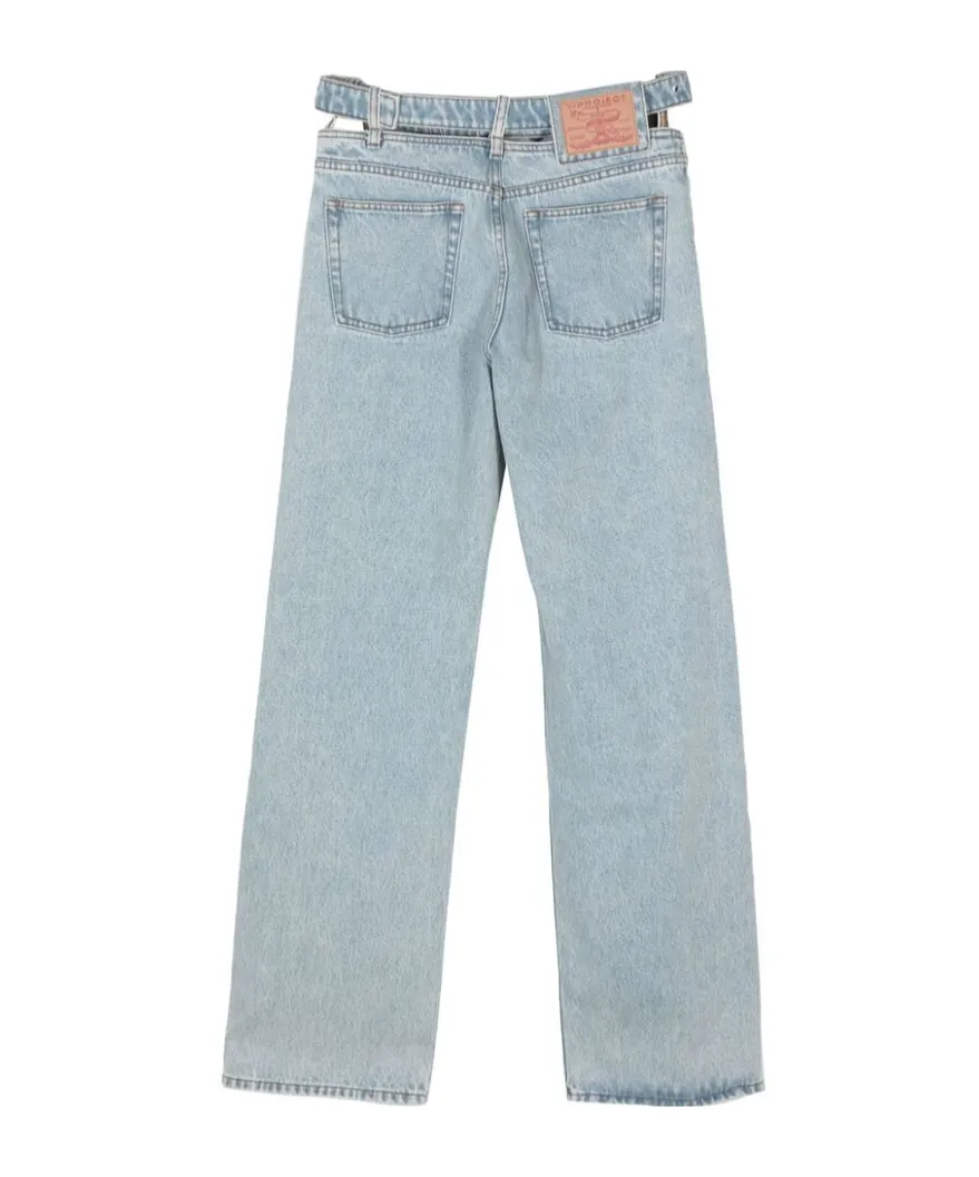 Evergreen Y Belted Jeans
