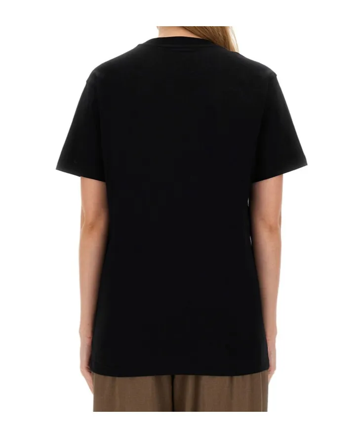 Round Collar Printed T-Shirt