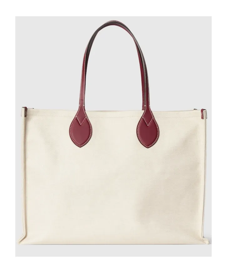 Gucci Logo Printed Top Handle Bag