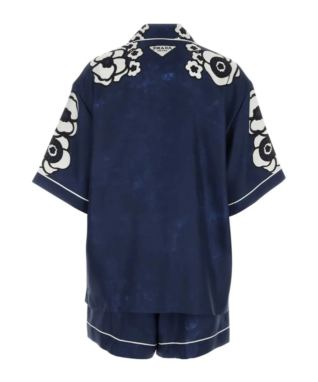 Floral-Print Short Pyjamas