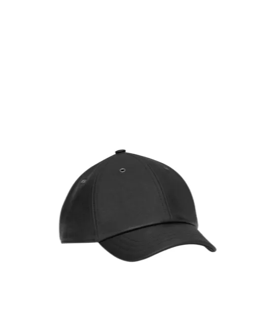 Saint Laurent Logo Debossed Baseball Cap
