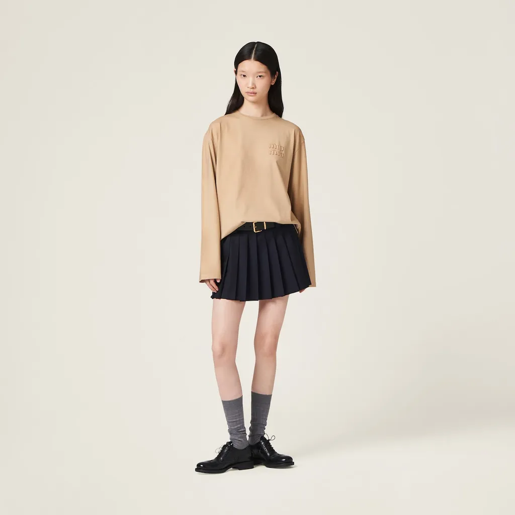 Garment-Dyed Cotton Jersey T-Shirt