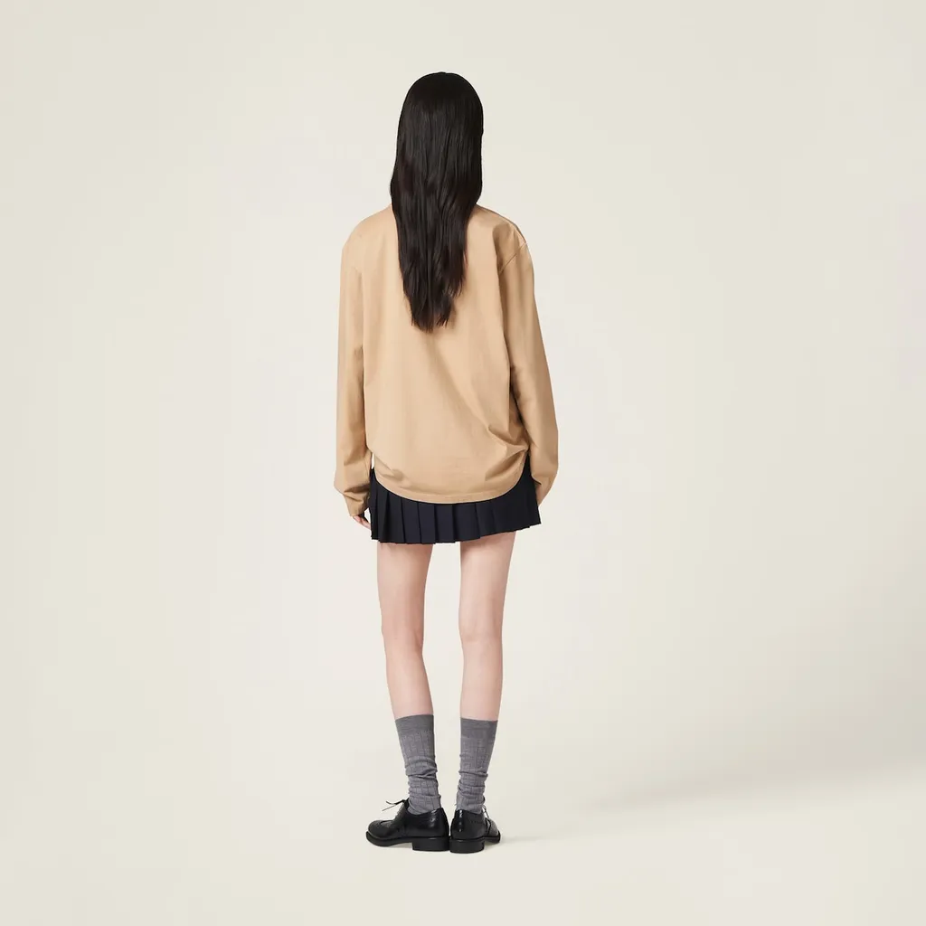 Garment-Dyed Cotton Jersey T-Shirt