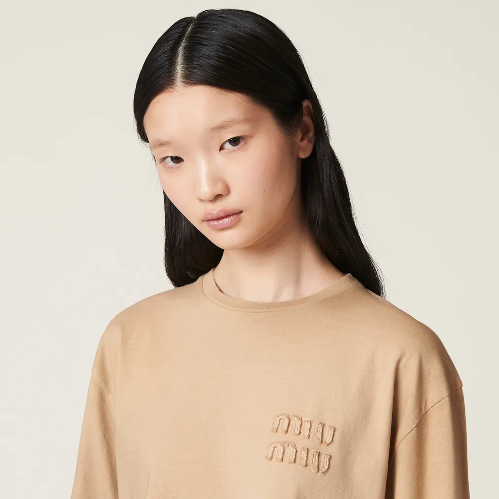 Garment-Dyed Cotton Jersey T-Shirt