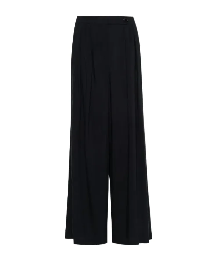 Wide-Leg Casual Pants