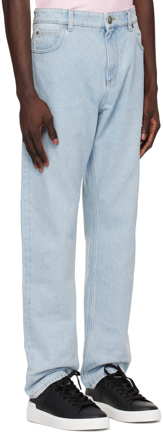 Balmain Regular-Fit Denim Jeans