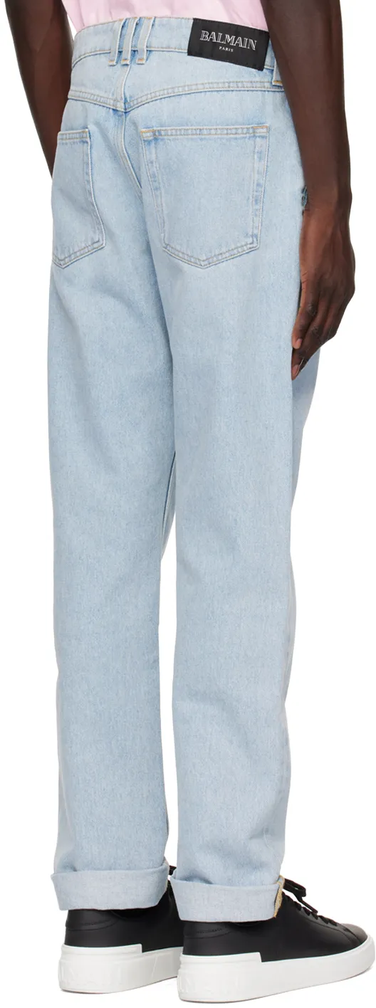 Balmain Regular-Fit Denim Jeans
