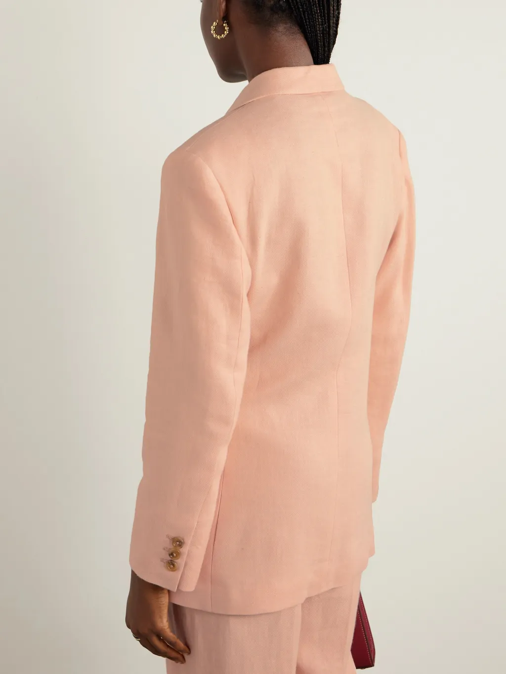 Long-Sleeved Suit Coat