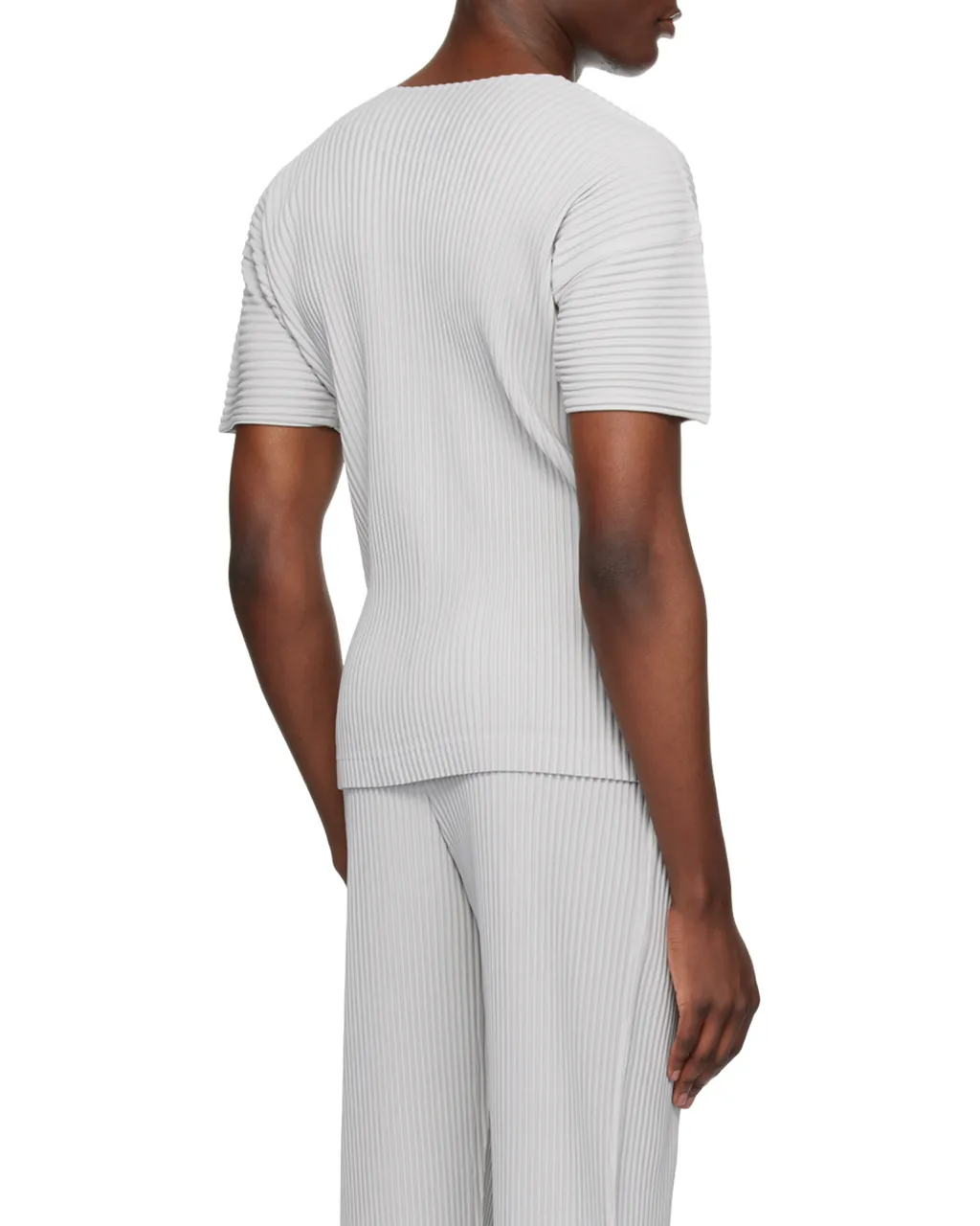 Homme Plissé Issey Miyake Pleated Crewneck T-Shirt