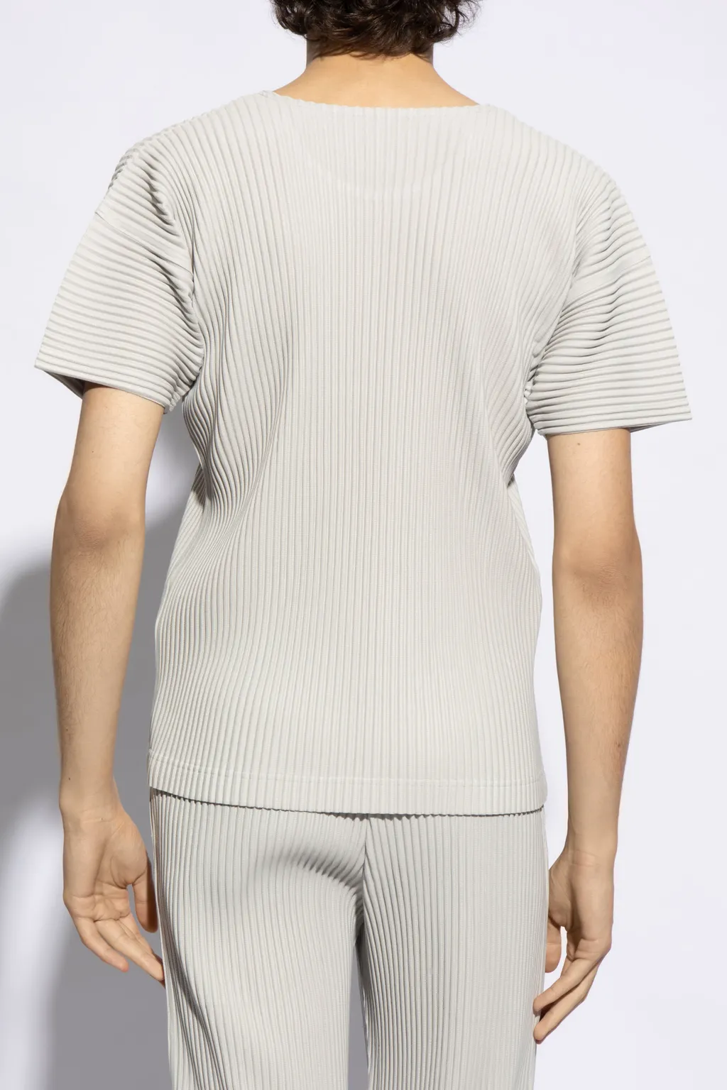 Homme Plissé Issey Miyake Pleated Crewneck T-Shirt