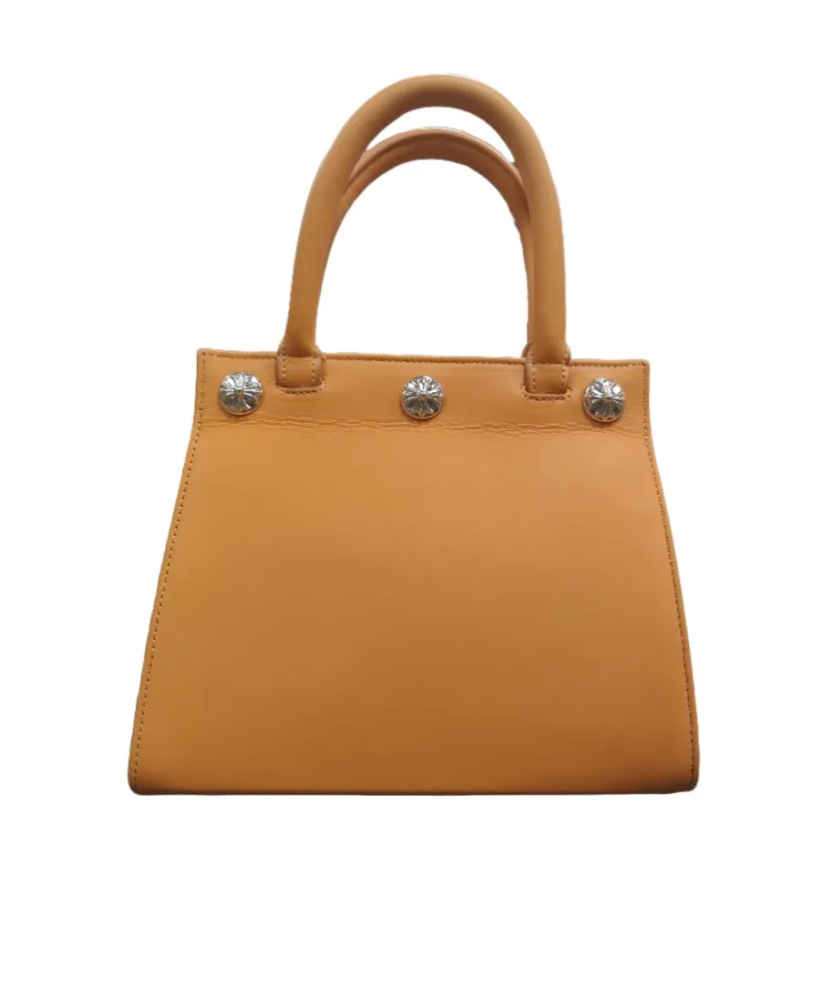 Cross-Pattern Handbag
