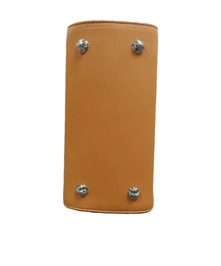 Cross-Pattern Handbag