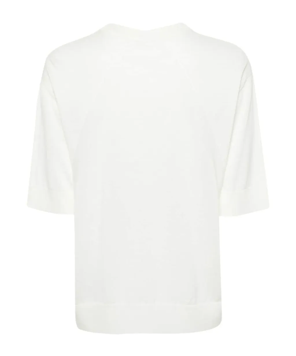Jil Sander Crewneck Knitted T-Shirt