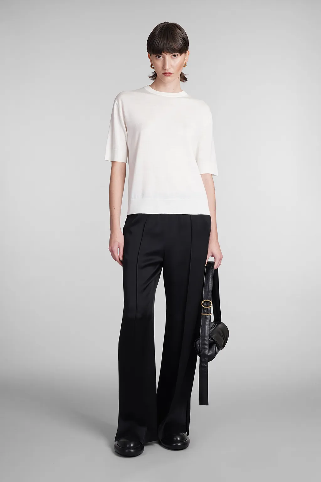 Jil Sander Crewneck Knitted T-Shirt